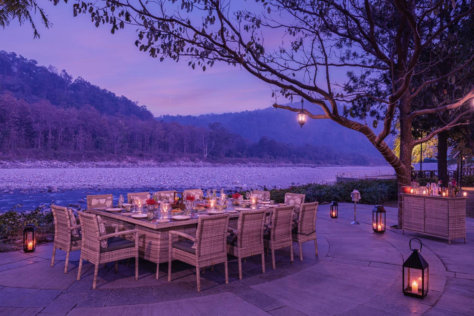 The Riverview Retreat Corbett By Leisure Hotels Garjia Exteriér fotografie